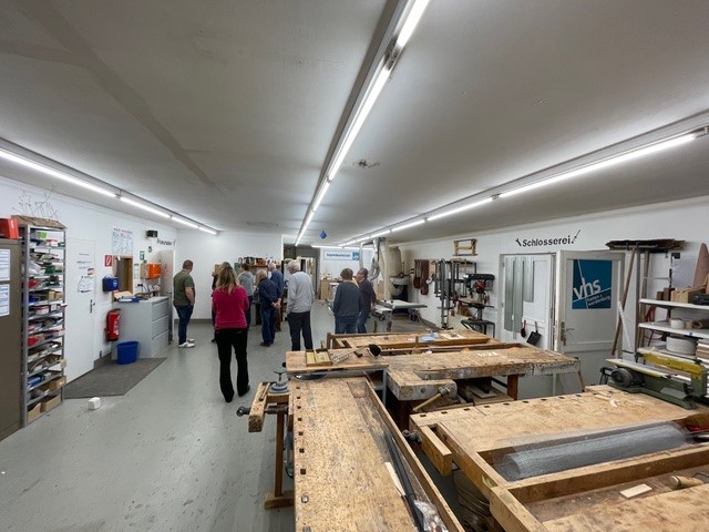 Werkstattbereich Holzverarbeitung