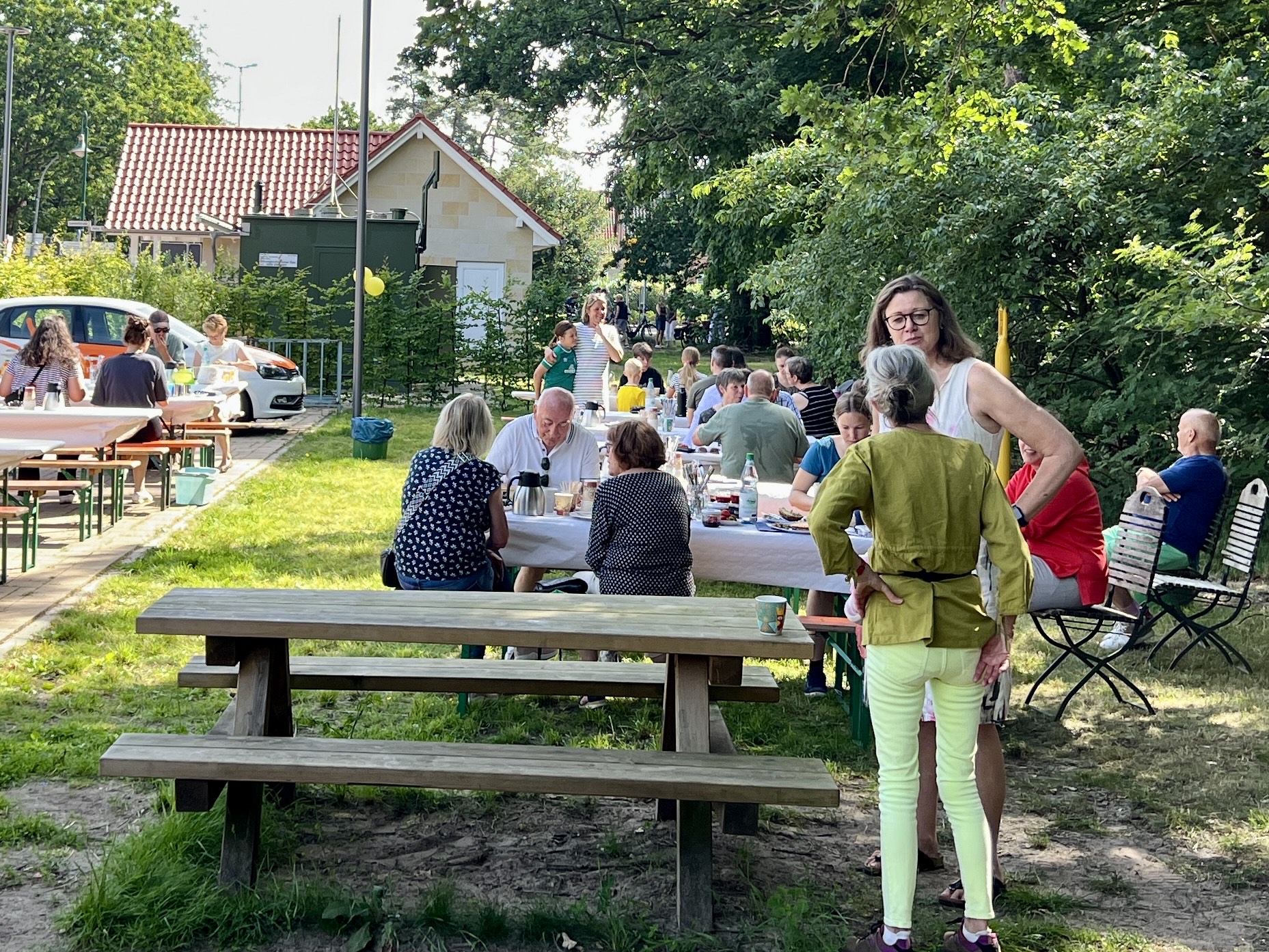 Gute Gespräche beim Frühstück
