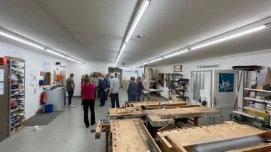 Werkstattbereich Holzverarbeitung